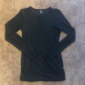 Beyond Yoga Maternity - Featherweight Count On Me Maternity Crew - M, dark green